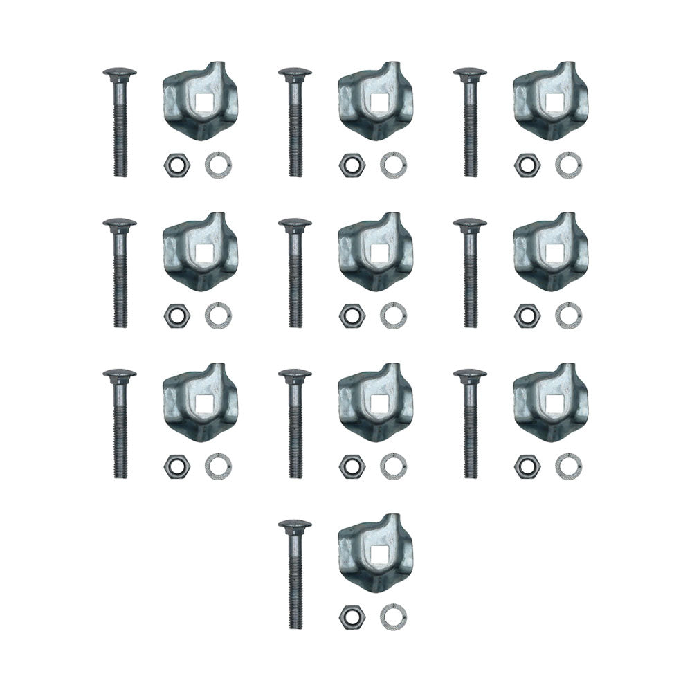 792493K Rake Teeth Clip Hold Down 10 Pack Fits New Holland 56 256 258 259 260