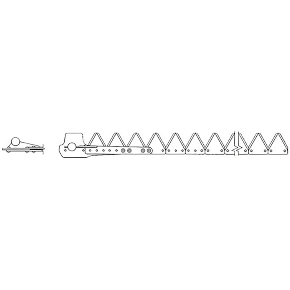 800-203 New 7' Riveted Sickle Blade Fits Ford 14-94 175 176 257 258 +