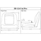 Fits John Deere 124 Uni Pro Bucket Seat