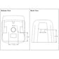 Fits John Deere 124 Uni Pro Bucket Seat