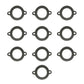 Set of 10 Thermostat Gaskets Fits Case IH Tractors B414 1030 1070 1170 81805624