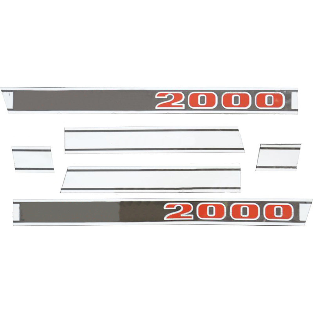 Decal - Fits Ford/New Holland 2000 Fits Ford/New Holland Replaces 81822597