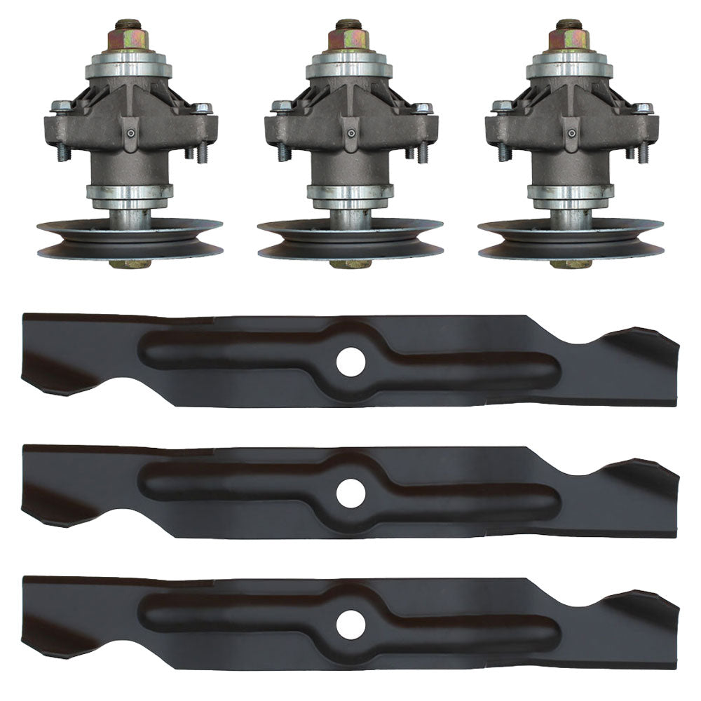 50" Spindle Blade Kit Fits Cub Cadet 918-04129A 742-04068 LT1050 Before 2007