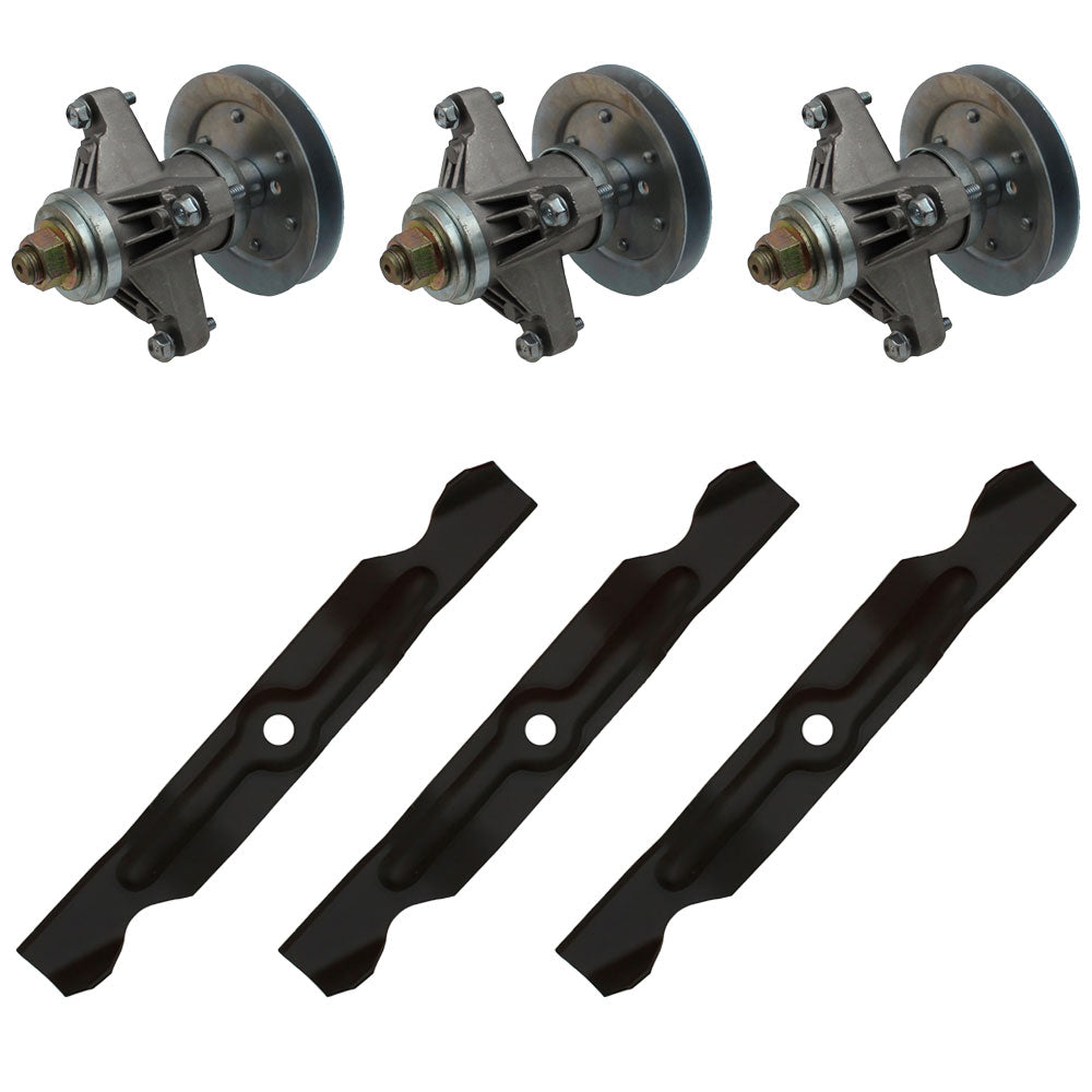 Blade and Spindle Kit
 Fits Cub Cadet Replaces 618-04129