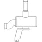 Muffler Fits Ford/New Holland Replaces 87704566