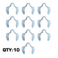 823/00334 Ring Clips Fits JCB Models: 1400B 1550B 1600B 1700B 214 215 216 217