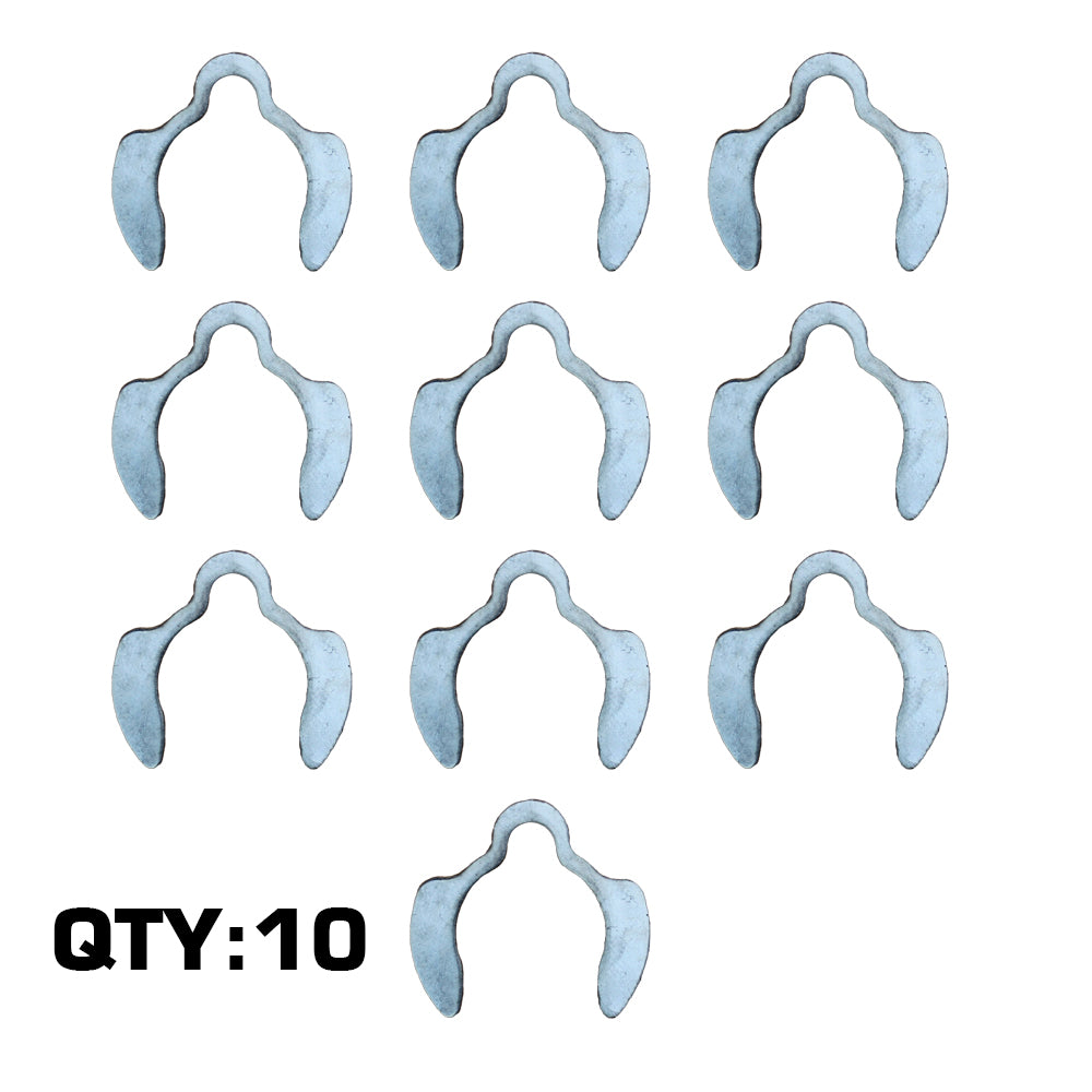 Ten (10) Pack of Replacement Ring Clips 823/00334 Fits JCB 4C, 4CN, 4CX