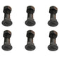 826/00303 Six (6) Aftermarket Tooth Point Plough Bolts & Nuts Fits JCB 1CX 5CX