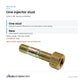 Head Bolt, Stud, Injector, Fits Perkins; Fits Landini; Fits Massey Ferg 735802M1