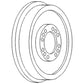 827707M1 New Brake Drum Fits MF 20 2135 2200 30 3165 40 135 135UK 150 +