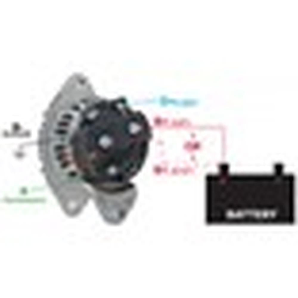 8301316 Alternator - New, 12V, 160A, Fits Bosch Fits Versatile