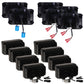 Complete Flood Beam LED Light Kit Fits Case IH Combines & Cotton Pickers
