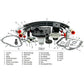 830456 Gear Pump Conversion Kit Fits International
