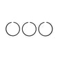 3" Hydraulic Piston Rings Fits Massey Ferguson 35 50 65 135 150 165 TO35