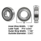 831960M1 Pre-Lube Spherical Disc Bearing Round Bore 145109BH