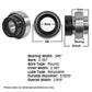 G1203KRRB-IMP Bearing for Universal Products