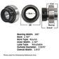 WPS203GRC Tractor Re-Lubri Fits CATable Spherical Ball Bearing With Collar