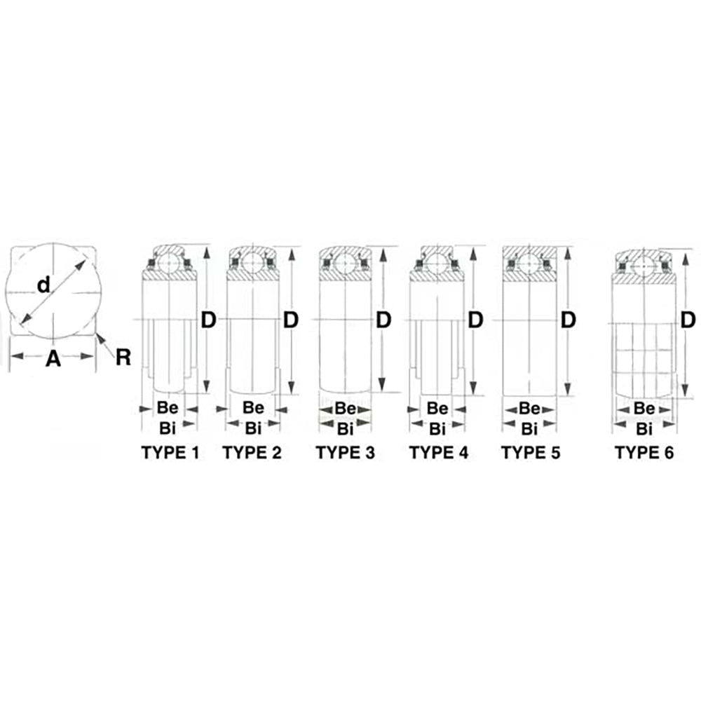 Disc Bearing Fits Case/International Harvester Replaces 630095R1