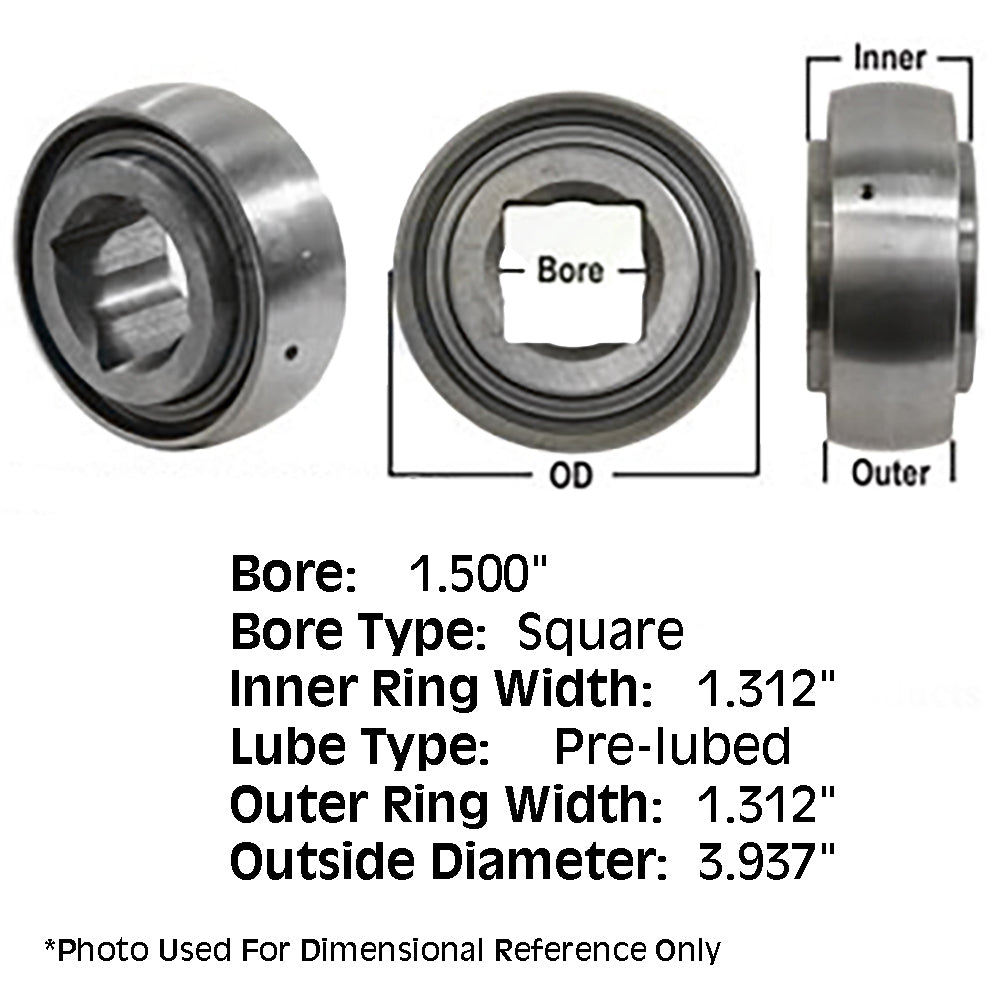 Disc Bearing Fits Universal Products Replaces W211PPB3-I
