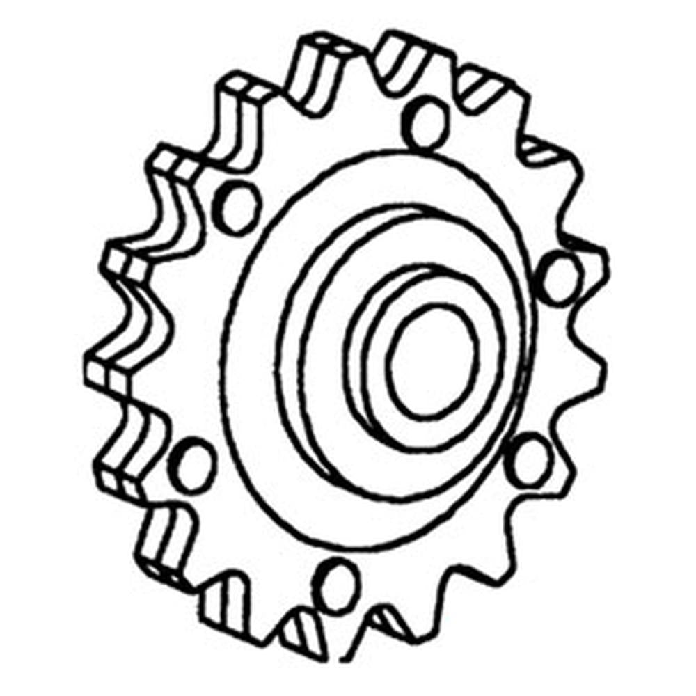 WN-631905R91-PEX Sprocket, Idler Fits John Deere 446 447 448 456 457 458 466 467