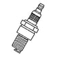 834230M1 New Autolite Spark Plug Fits Massey Ferguson 20 30 135 150