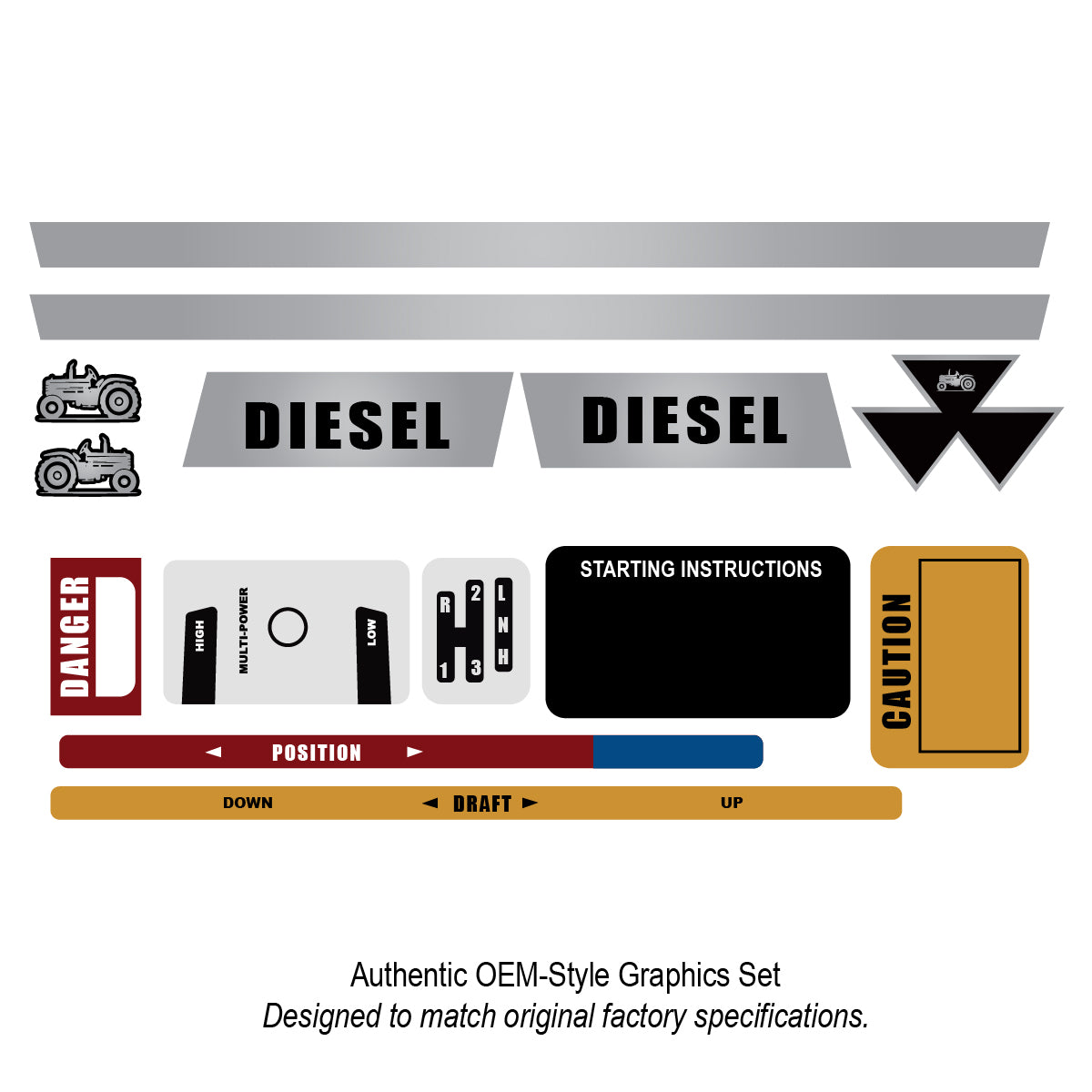 Complete Decal Set Fits Ransome