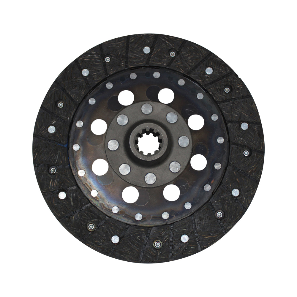 F400261 8-1/2" Transmission Disc, Woven, w/ 15/16" 10 Spline Hub - Fits Ford