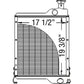 Tractor Radiator Fits Case IH 585 595 685 695 885 895 w/ AC 84673C6 84673C3