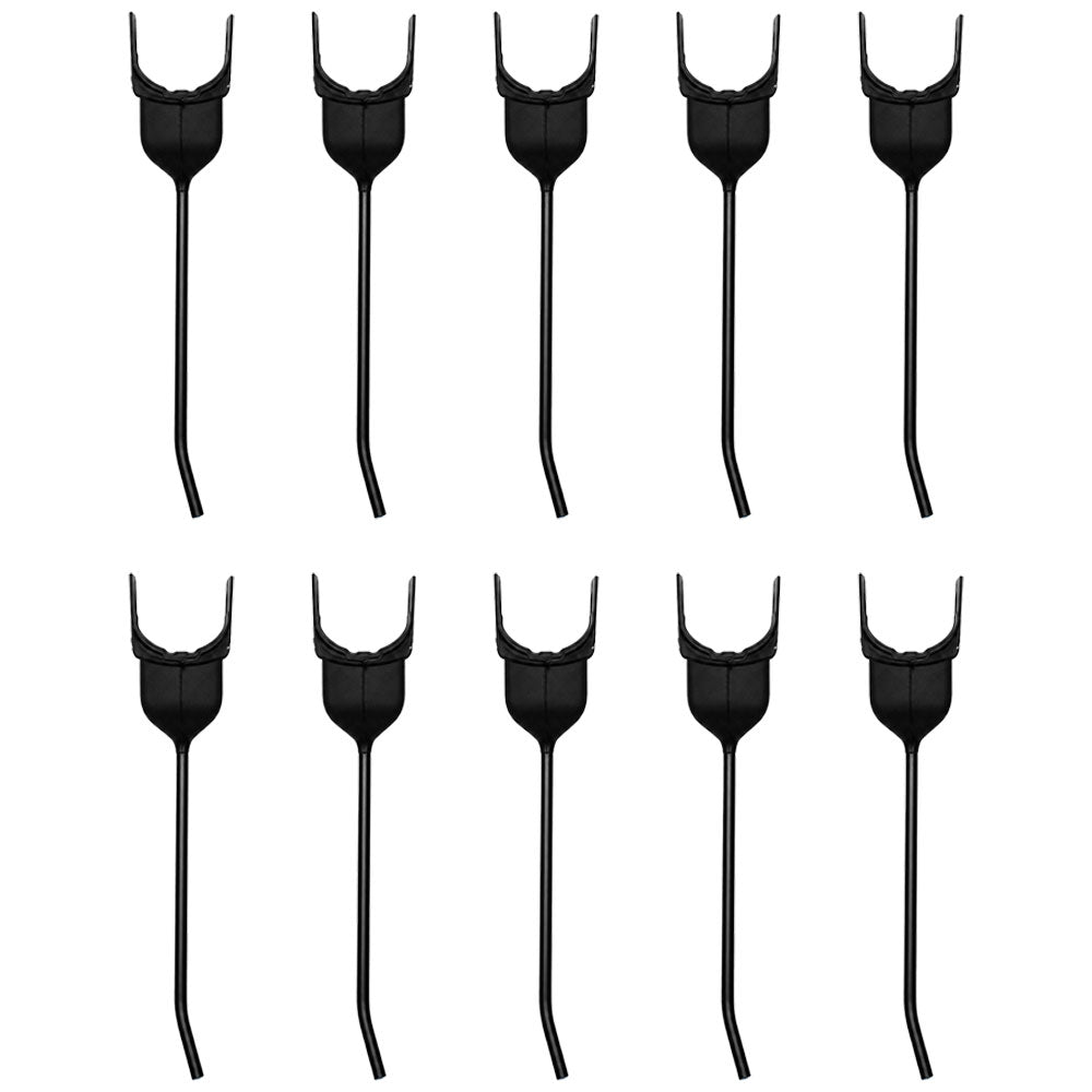850614 Fits Ford/New Holland Heavy Duty Hay Rake 260 Set of 10 Right Hand Rubber Mounted Teeth