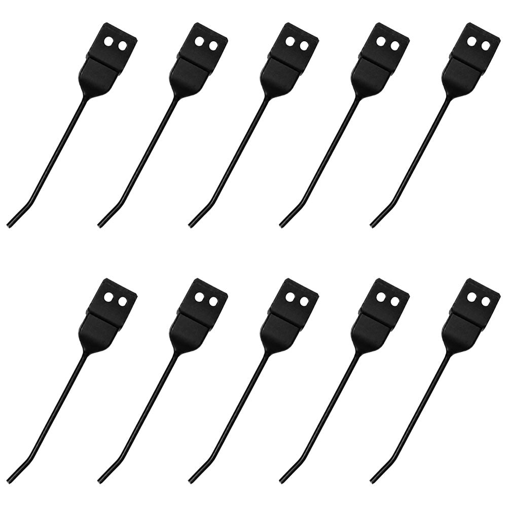 850614 Fits Ford/New Holland Heavy Duty Hay Rake 260 Set of 10 Right Hand Rubber Mounted Teeth