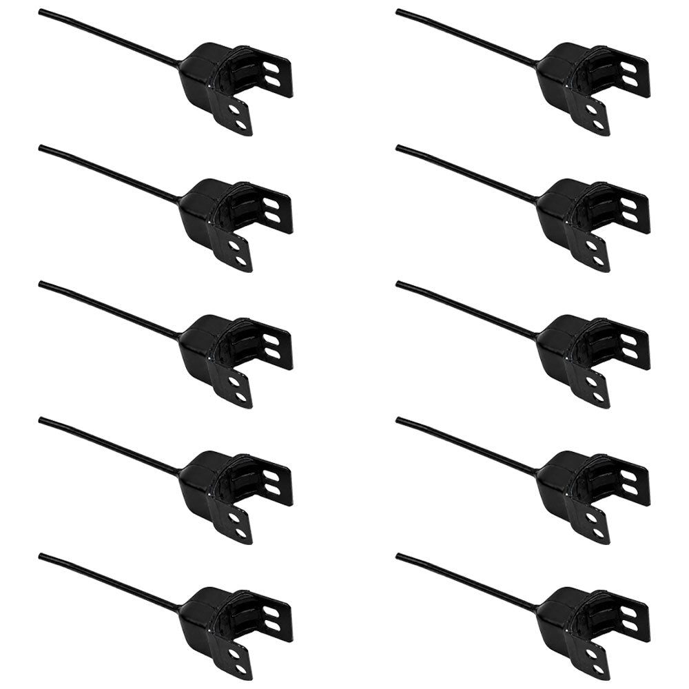850614 Fits Ford/New Holland Heavy Duty Hay Rake 260 Set of 10 Right Hand Rubber Mounted Teeth
