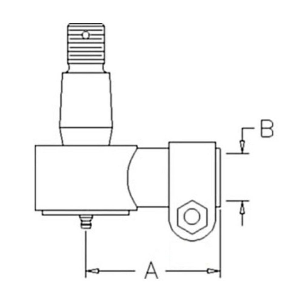 Cylinder End Fits New Holland 86018347 Fits Ford 8970 8670 8770 8870 86018347