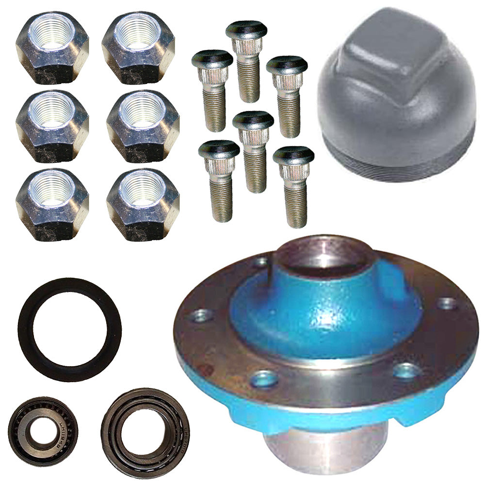 CBPN1200B Front Wheel Hub Set Fits Ford F-WRK-07 D5NN1104A NCA1104C