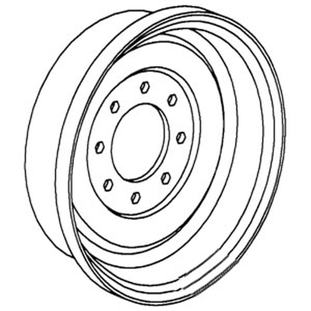 Brake Drum Fits Ford 2000 4000 4110 600 601 700 800 801 900 901 4100 NCA1126A