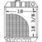 86563887 Radiator Fits Ford New Holland Skid Steer Loader L465 L565 LS140 L