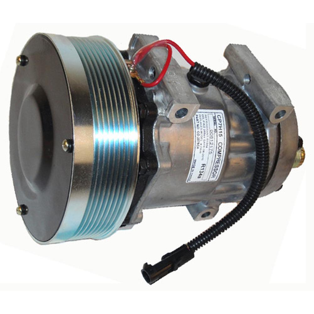 Compressor with Clutch Fits Case/International Harvester Replaces 317008A2