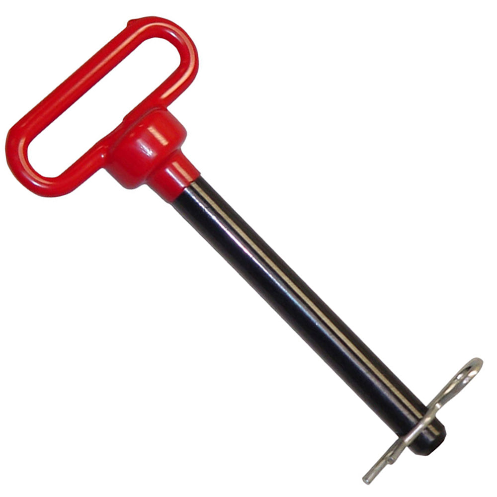 Red Handle Hitch Pin (3/4" x 6-1/2") Fits Massey Harris Replaces 87299356