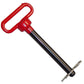 Tractor Implement Hitch Pin Drawbar 3/4" x 6-1/2" Useable 7832 Red Rubber Handle