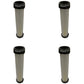 Qty 4: Inner and Outer Air Filters Fits Kubota Replaces 11013-7019