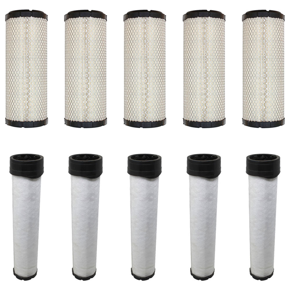 Qty 5: Inner and Outer Air Filters
 Fits Snapper Replaces 5101542