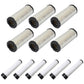 Qty 6: Inner and Outer Air Filters Fits Vermeer Replaces 0162184