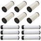 Qty 6: Inner and Outer Air Filters Fits E-Z-GO Replaces 0162184
