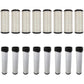 Qty 8: Inner and Outer Air Filters Fits Hitachi Replaces 00181071