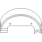 87344272 (2) New Compact Tractor Brake Shoes Fits Ford NH 2110 SBA328100041