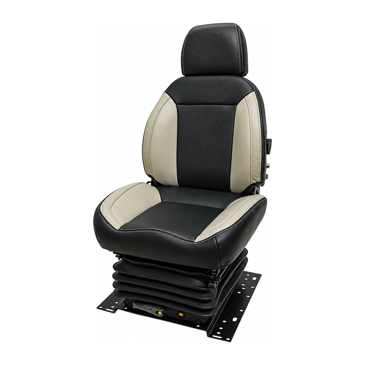 87451469-E Economy Seat Assembly Headrest Vinyl Fits Case 650L 850L Dozer