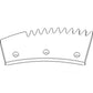 87496791 New RH Serrated Rotor Lug Fits Ford NH CR9040 CR9060 CR9070 +