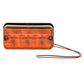 Amber LED Flasher Tail Light Lamp Fits International Harvester Replaces 87703630