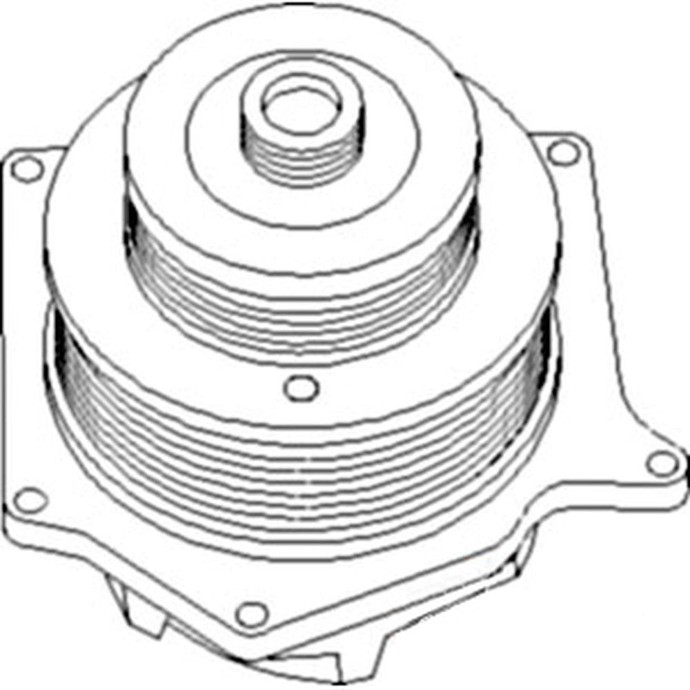 WN-87384588-PEX Pump, Water Fits Ford/New Holland HW345 HW365 TM120 TM130 T