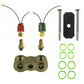 888301441 Dual High & Low Pressure Switch Kit, w/ 3/4" Spacer Fits Deutz