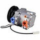 88T2055-72210 New Nippondenso SV06E Compressor, w/ 1 Groove Clutch - Fits Kubota